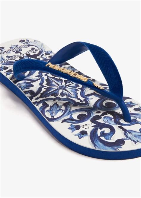 dolce gabbana flip flops womens